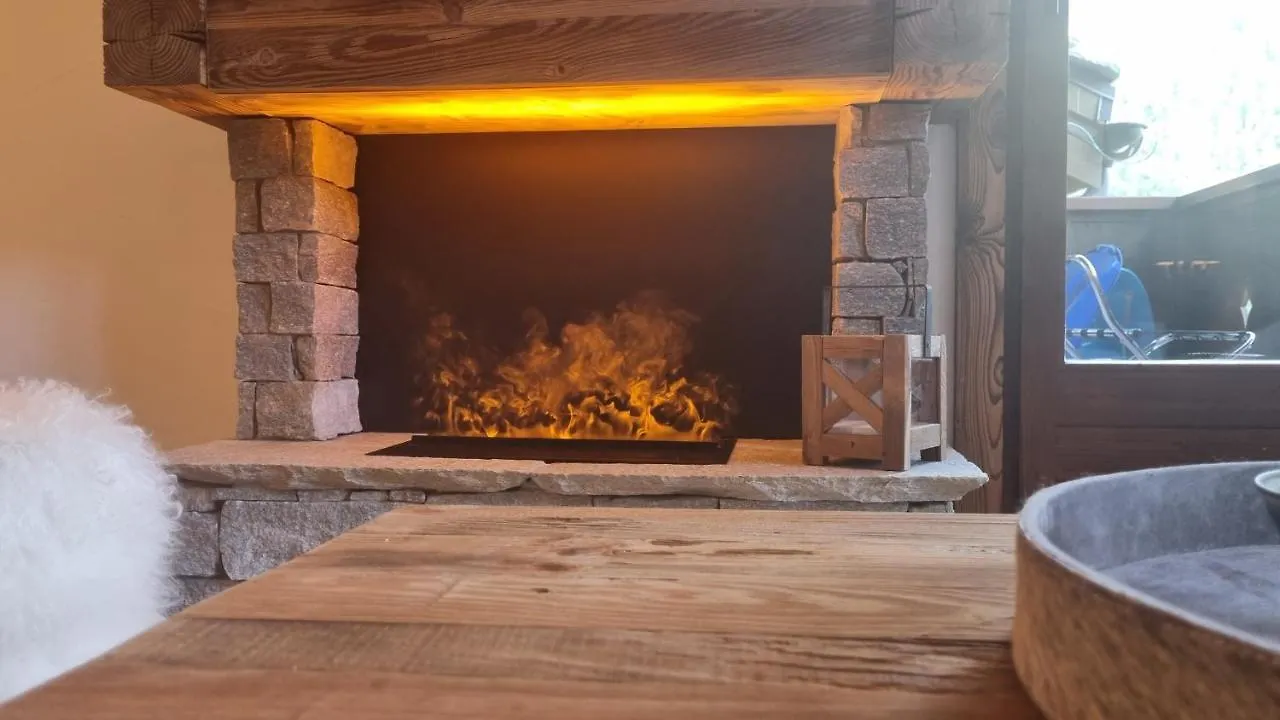Arcs 1950 Appartement Luxe Type Chalet 5 A 7 Personnes Vue Imprenable Sur Le Montblanc Skis Aux Pieds Les Arcs  아파트