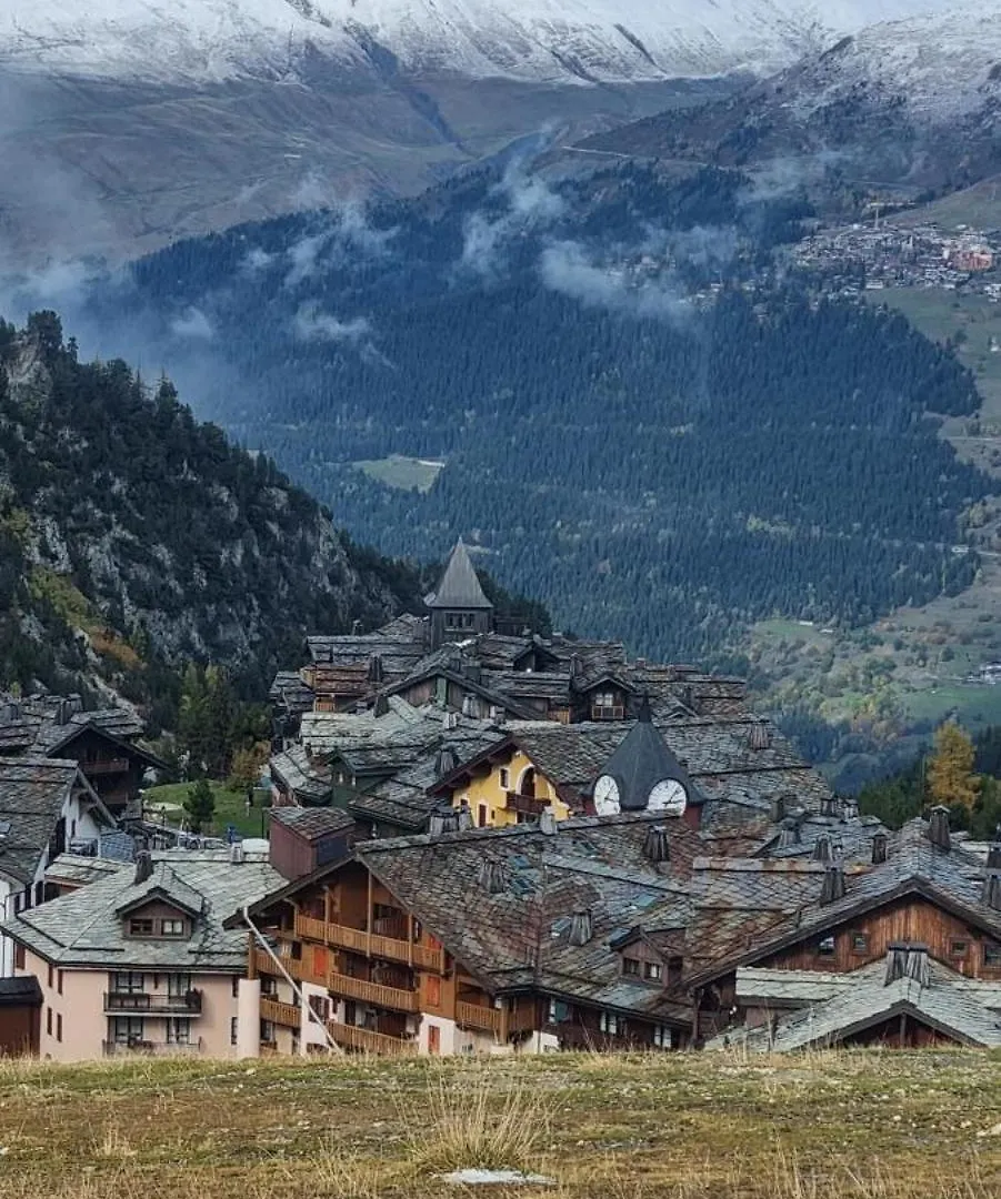 Arcs 1950 Appartement Luxe Type Chalet 5 A 7 Personnes Vue Imprenable Sur Le Montblanc Skis Aux Pieds Les Arcs  0*, Les Arcs (Savoie) 프랑스