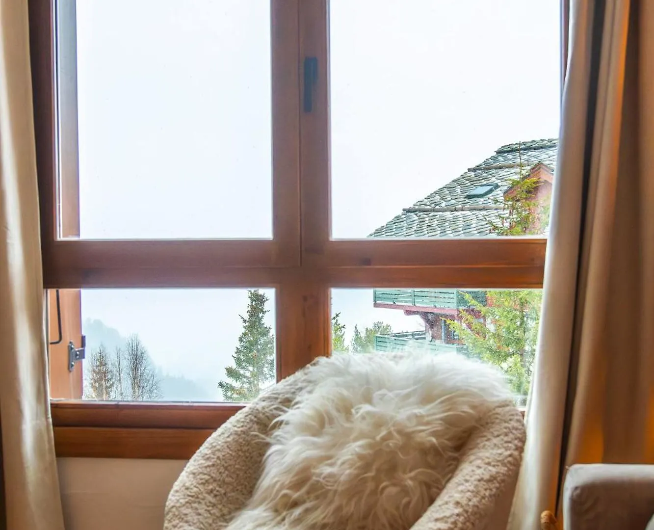 아파트 Arcs 1950 Appartement Luxe Type Chalet 5 A 7 Personnes Vue Imprenable Sur Le Montblanc Skis Aux Pieds Les Arcs