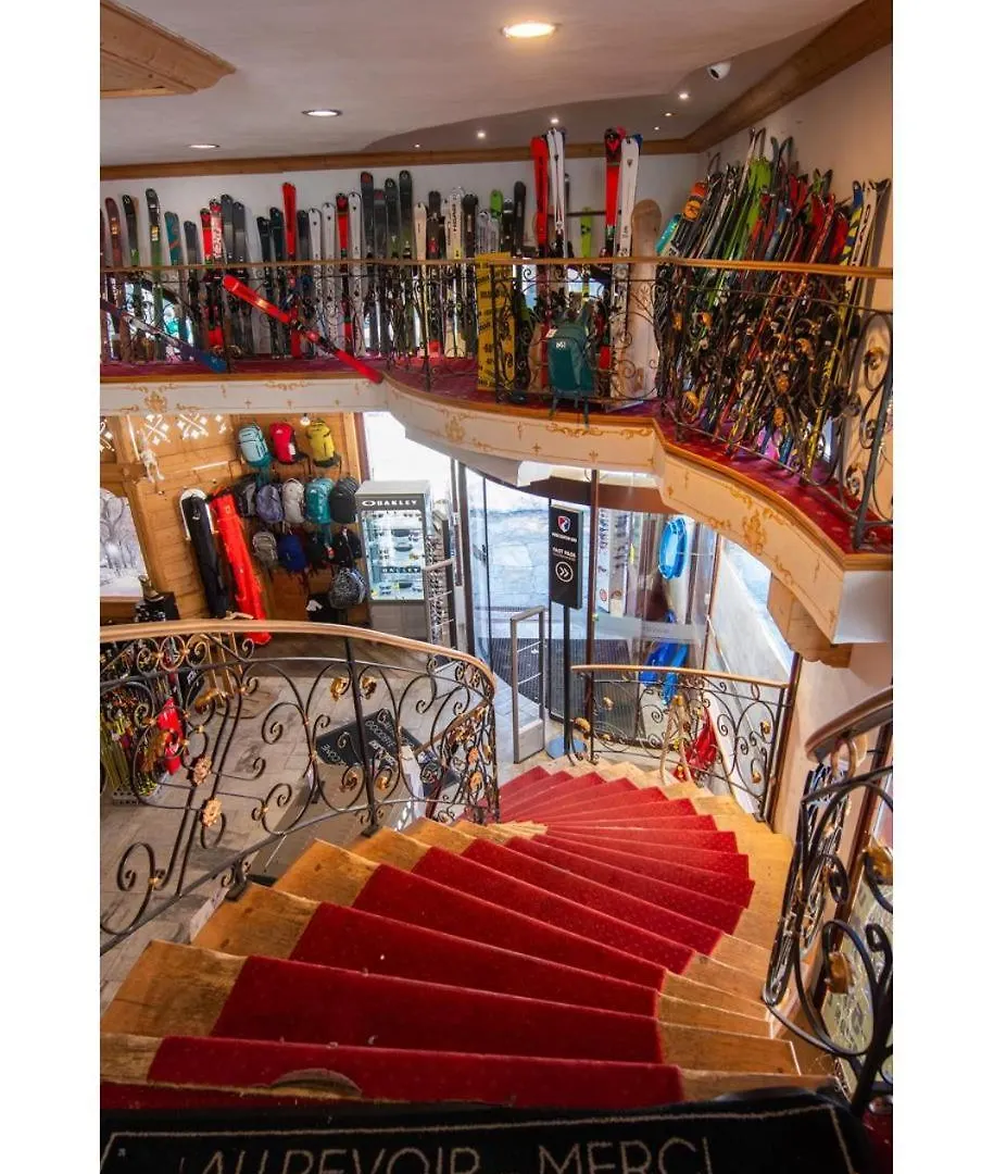 아파트 Arcs 1950 Appartement Luxe Type Chalet 5 A 7 Personnes Vue Imprenable Sur Le Montblanc Skis Aux Pieds Les Arcs  프랑스