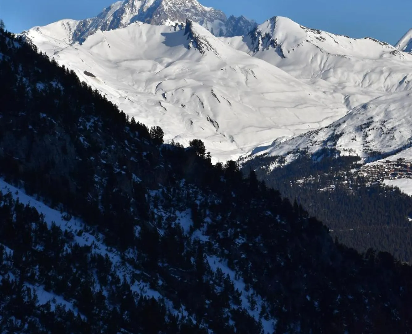 Arcs 1950 Appartement Luxe Type Chalet 5 A 7 Personnes Vue Imprenable Sur Le Montblanc Skis Aux Pieds Les Arcs  0*, Les Arcs (Savoie)